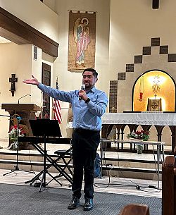 St. Mary Parish hosts Ivan Díaz