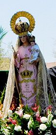 Our Lady of the Rosary image visits Orem parish
