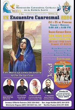 Grupo Carismático Diocesano ofrecerá retiro de Cuaresma
