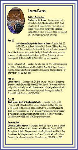 Lenten Events