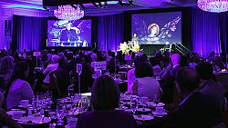 Cardinal Robert W. McElroy of San Diego speaks at 20th Bishops Dinner