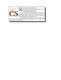 CCS breakfast will benefit the needy in Ogden