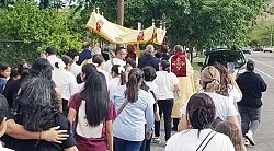 Celebran a su Santo Patrón