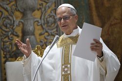 New pope calls for Christian witness in world that finds faith absurd
