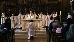 Obispo celebra Misa de Acción de Gracias por el Papa León XIV
