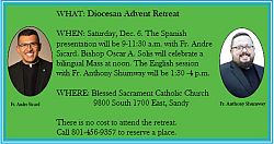 Diocesan Advent Retreat to focus on hope and holiness